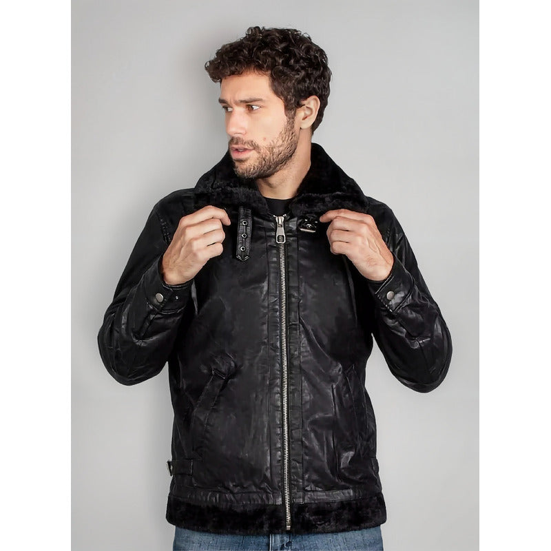 Chamarra De Hombre Mod. Cw83-vin8880a Marca Greenlander®