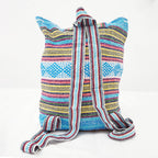 Mochila Artesanal Tejida Tipo Morral Con Bolsillo Frontal 10kg