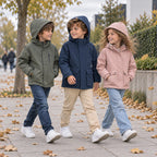Chamarra Rompevientos Para Niño Mod.3445 Marca Mayoral® Marino 10 Años Lisa