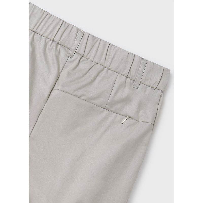 Bermuda De Vestir Para Niño Mod.6201 Marca Mayoral® Hueso Lisa 16 Años