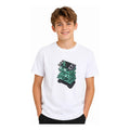 Playera Casual Para Niño Mod.6033 Marca Mayoral Nukutavake® Blanco Videojuego 16 Años Lisa