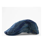 Boina Gorra Casual Retro Para Mujer Atemporal Multicolor Ch Rayas