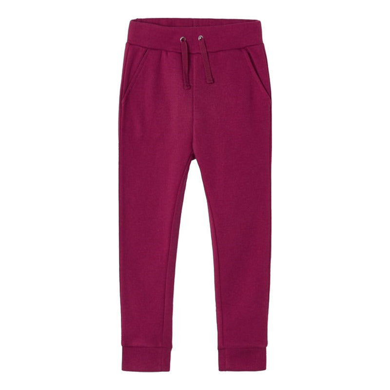 Pants Jogger Para Niña Mod.4507 Grosella Marca Mayoral® Grosella Liso 5 Años