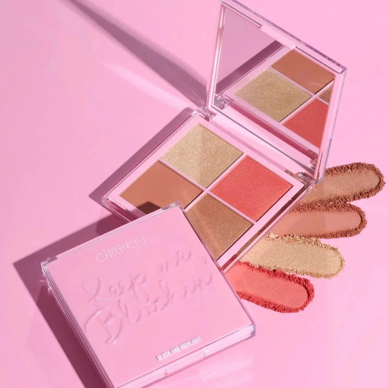 Paleta De Rubores 4 Tonos Keep Me Blushin Beauty Creations®