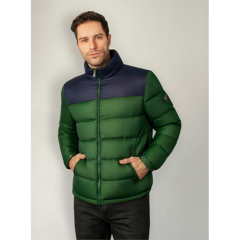 Chamarra Capitonada De Pluma Cw86-pol7112 Greenlander® Multicolor M Capitonado