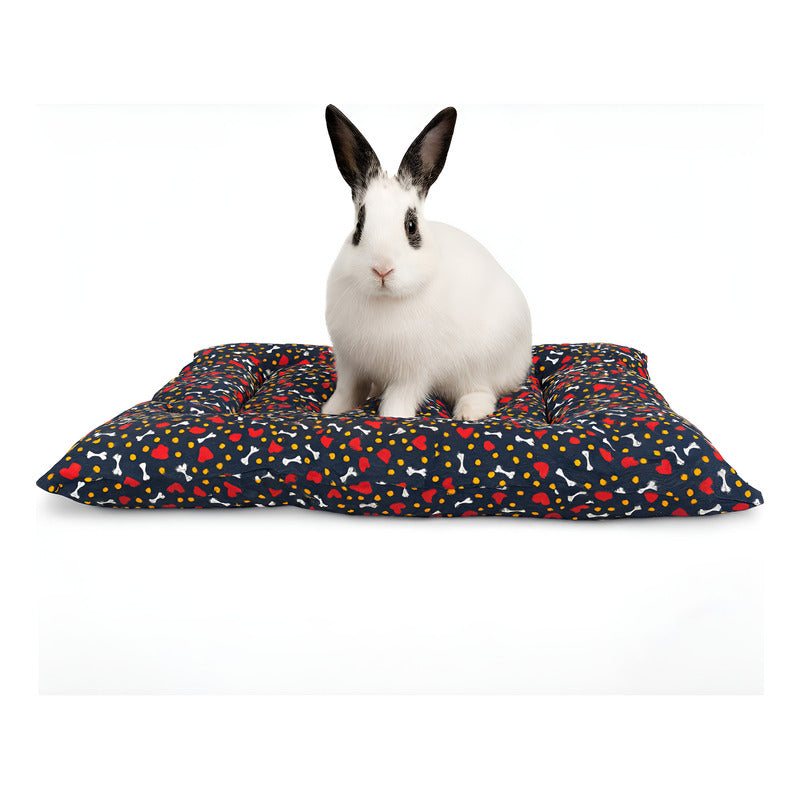 Tapete Estampado Y  Acolchado Transportadora Para Mascota