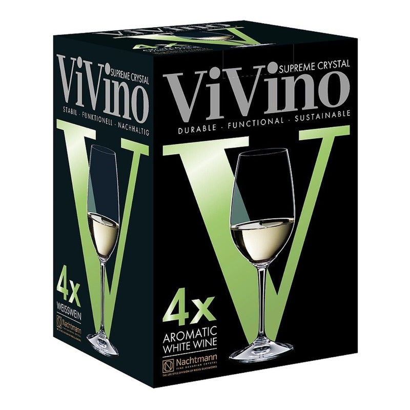 Set De 4 Copas De Champaña Vivino Cristal Supremo Nachtmann®