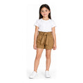 Short Para Niña Cintura Elástica Mod.3202 Marca Mayoral® Cacao Lisa 9 Años