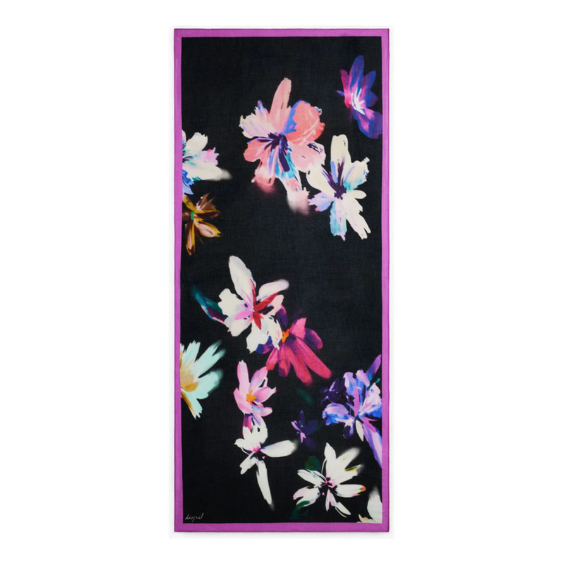 Chalina Ligera Suave Casual Para Mujer Marca Desigual® Multicolor 25wawa23/2000 Unitalla