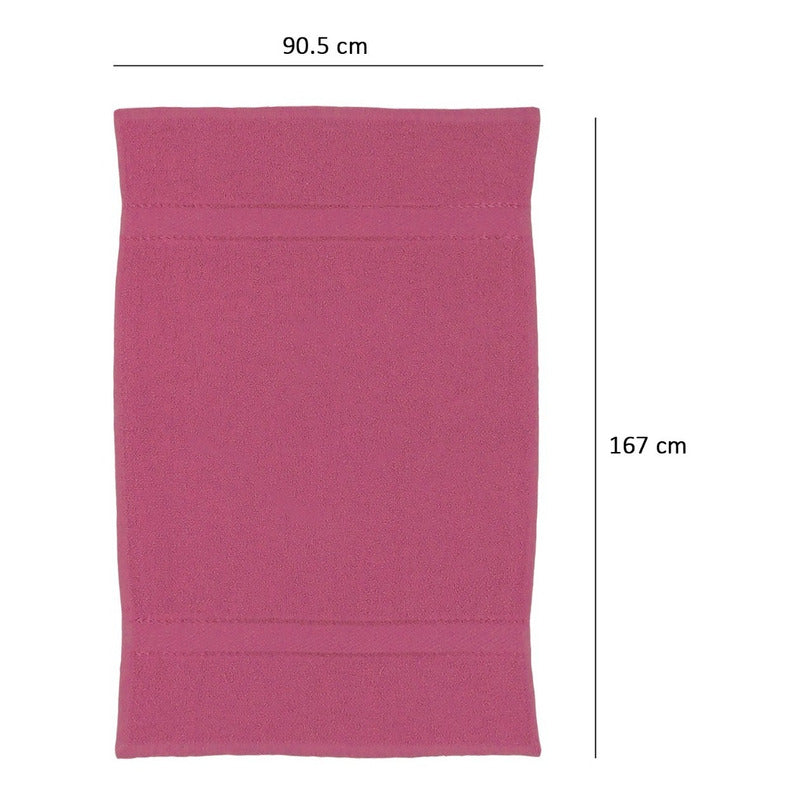 Toalla Absorbente De Baño Poliéster 167cmx90.5cm Colores