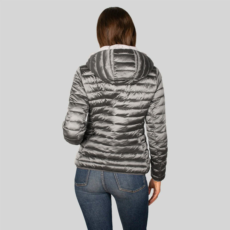 Chamarra Para Mujer Con Gorro Dw89-pol7618 Greenlander®