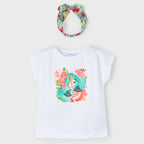 Blusa Con Diadema Para Niña Mod.3009 Marca Mayoral®