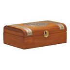 Set Para Bautizo Vela+concha+toalla+caja De Madera