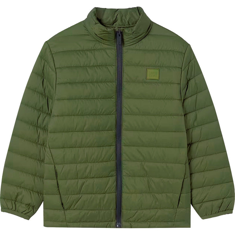 Chamarra Para Niño Jumgle Mod. 6479 Marca Mayoral® Verde Musgo 18 Lisa