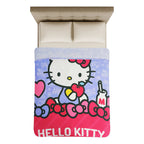 Cobertor Ligero Super Suave Matrimonial Diseños Providencia® Hello Kitty 850 G Multicolor