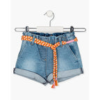 Short De Mezclilla Para Niña Losan® Mod.2166012al