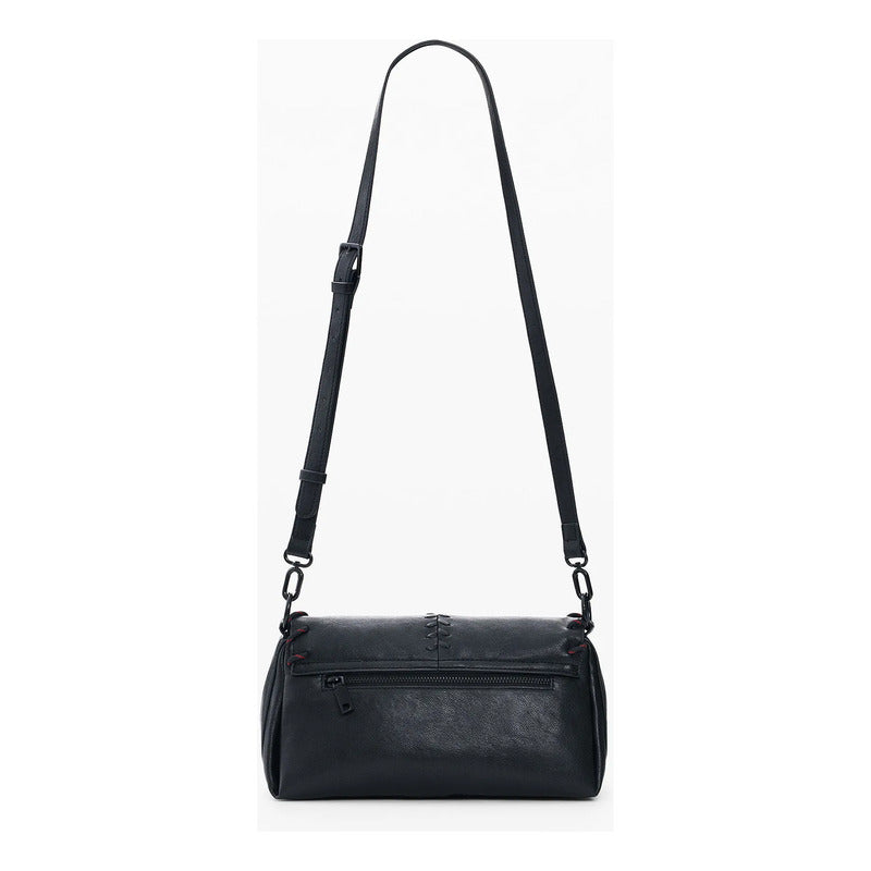 Bolso Mediano Mickey Para Mujer 26saxp85/2000 Desigual® Negro Mickey Níquel