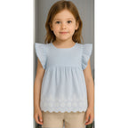 Blusa Ligera Holgada De Niña Mod.916-3003aa Marca Losan®