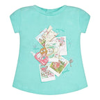 Blusa De Niña Manga Corta Marca Mayoral®