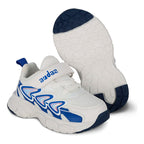 Tenis Para Niño Mod.205200b Marca Coqueta Y Audaz® Blanco 18 Mx Lisa