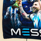 Frazada Ligera Super Suave Matrimonial Futbol Providencia® Equipo 500 G Messi