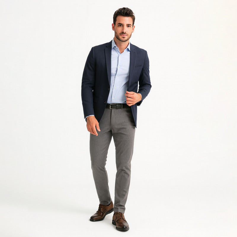 Zapato Derby Para Hombre Mod.417702 Marca Flexi®