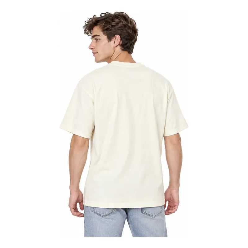 Playera Oversize Fit De Hombre The Child Mascara De Latex® Beige The Child M Lisa