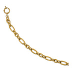 Collar Para Mujer Cadena Dorada De Eslabones Ovalados Dorado
