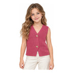 Chaleco Ligero Casual Para Niña Mod.3385 Marca Mayoral® Petalo Lisa 9 Años