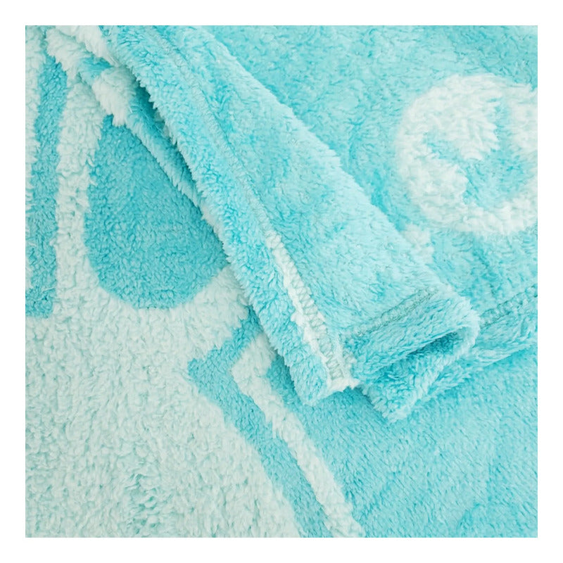 Cobertor Frazada Ligero Jacquard Cunero 90x110m Providencia® Conejin Agua