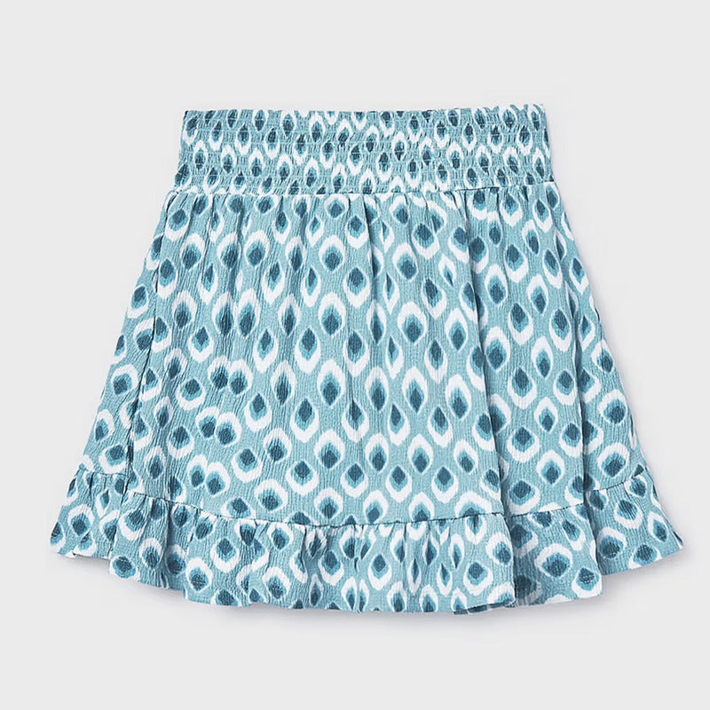Falda Casual Juvenil Mod.6901 Marca Mayoral® Alga Geométrico 16 Años