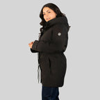Chamarra Rompevientos Para Mujer Dw86-ny8595l Greenlander® Negro 3x Lisa