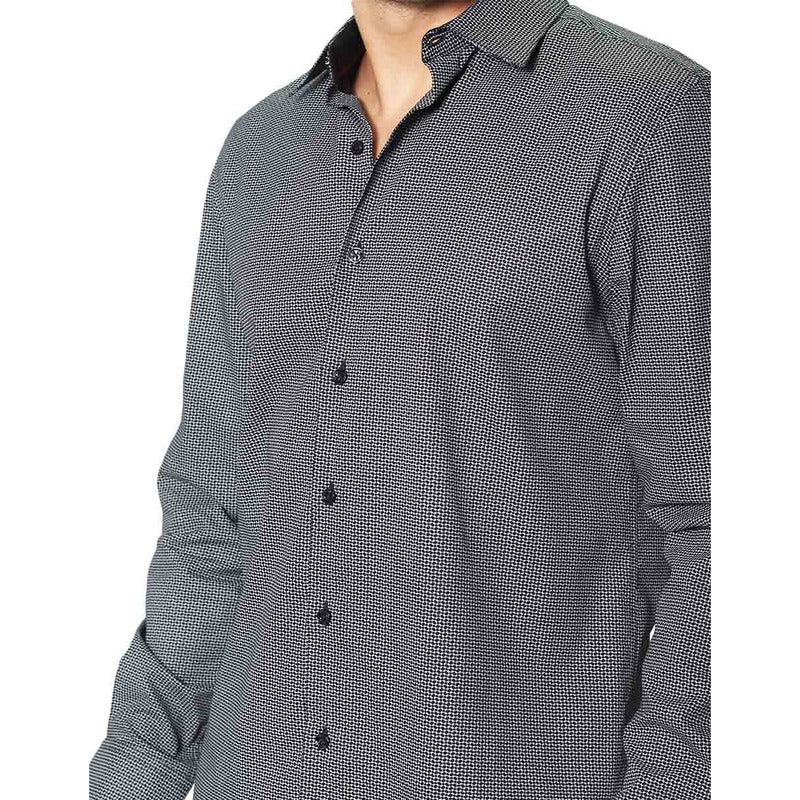 Camisa Para Hombre Manga Larga Estampada B45322 Bobois®