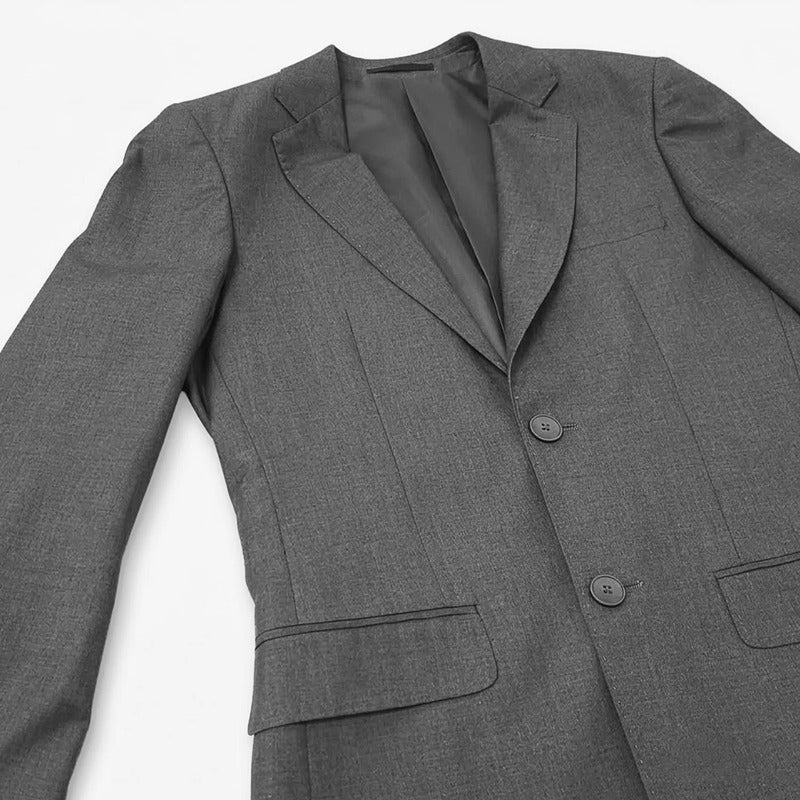 Traje Ejecutivo Para Hombre Mod.7798942 Marca Centauro® Gris Oscuro Lisa 44