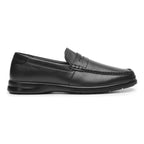 Zapato Mocasín Para Hombre Plantilla Anatómica 423003 Flexi® Negro Lisa 26,5 Mx