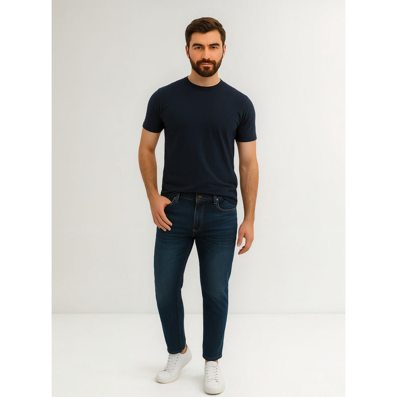 Pantalon De Mezclilla Para Hombre Mod. 224130 Marca Oggi®