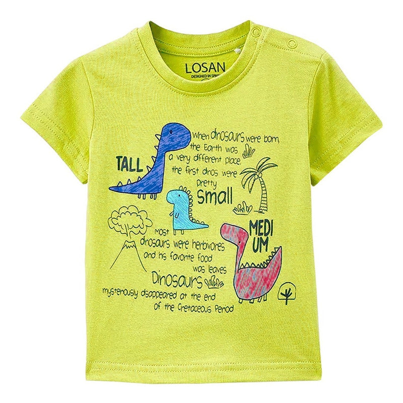 Playera De Niño Con Estampado Mod.217-1201al Marca Losan®