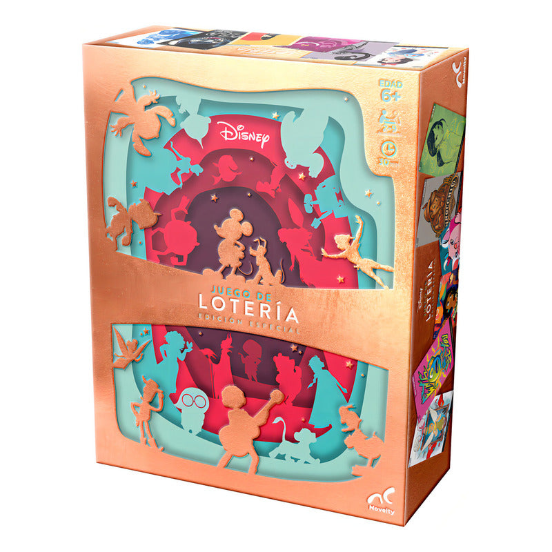 Disney Juego De Lotería Edición Especial Juego De Mesa Familiar Cartas Ilustradas 2 A 9 Jugadores Niños 6 Años Novelty