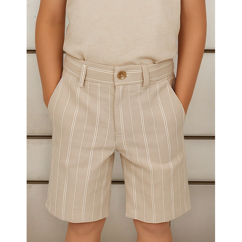 Bermuda Lino Para Niño Mod.6279 Coco Marca Mayoral®