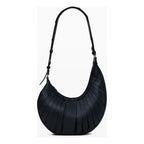 Bolso Asimétrico Mediano Para Mujer 25saxp05/2000 Desigual® Negro Rayas Níquel