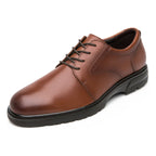 Zapato Semi Formal Para Caballero Mod.419501 Marca Flexi® Marrón Lisa 27 Mx