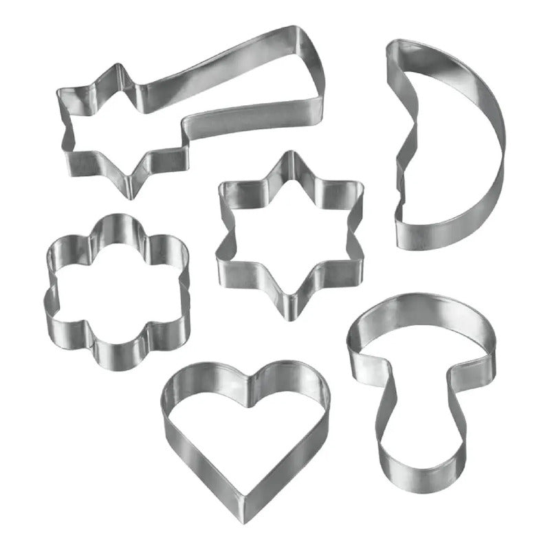 Molde Para Galletas Acero Inoxidable Mod.252350 Metaltex® Plateado