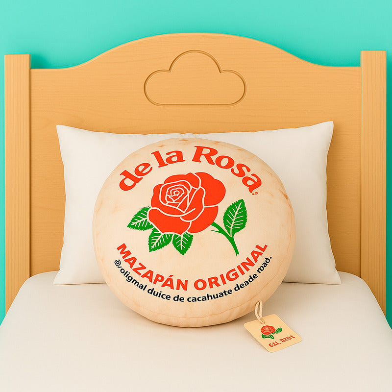 Cojín De Mazapán Ultra Suave Decorativo Mod.dfr Providencia® Multicolor Mazapán