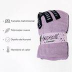 Cobertor Ligero Super Suave Matrimonial Diseños Providencia® Kuromi 850 G Multicolor