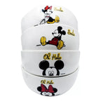 Vajilla Coleccionable De Porcelana 12pz Diseños Animados