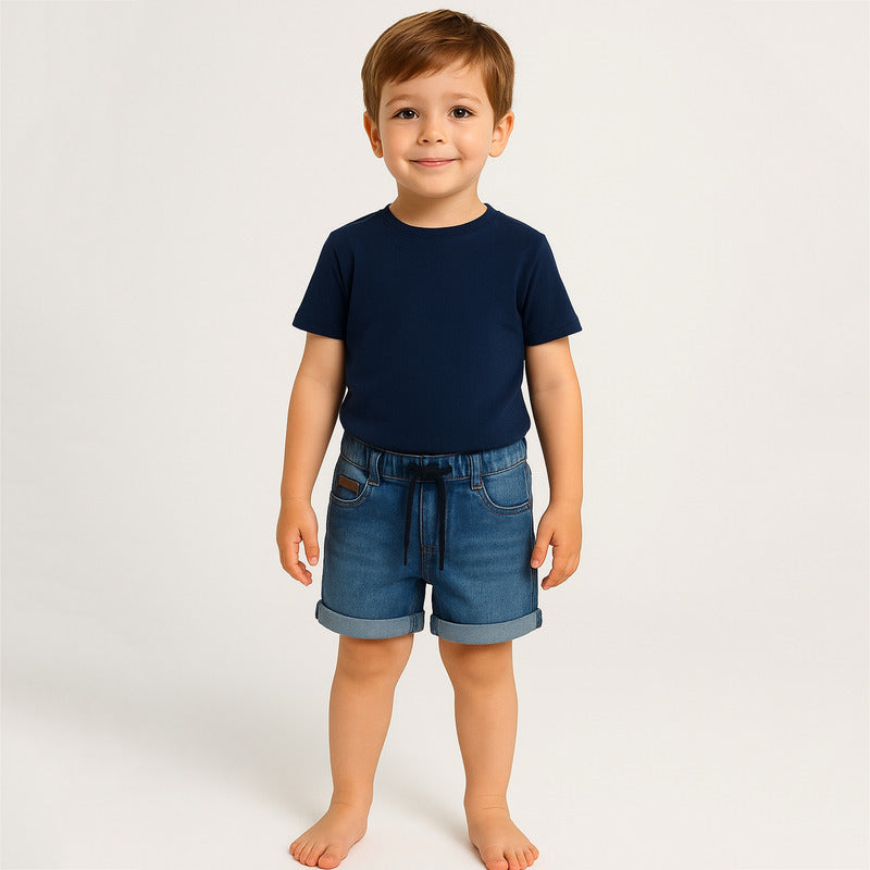 Bermuda Cómoda De Niño Mod. Lkbap0402 Marca Losan®