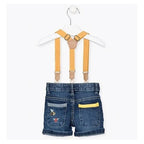 Short Con Tirantes Para Bebé Mod.217-9006al Marca Losan®