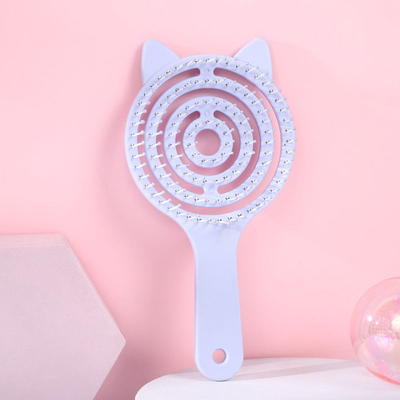 Cepillo Hueco Anti Enredos Cabello Grueso Y Delgado Flori®