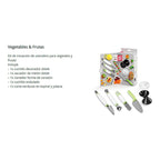 Kit De Utensilios Para Vegetales Y Frutas Marca Metaltex®