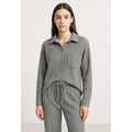 Conjunto Mujer Canale Casual Mod.048 Aldrete® Gris Canalé Ch